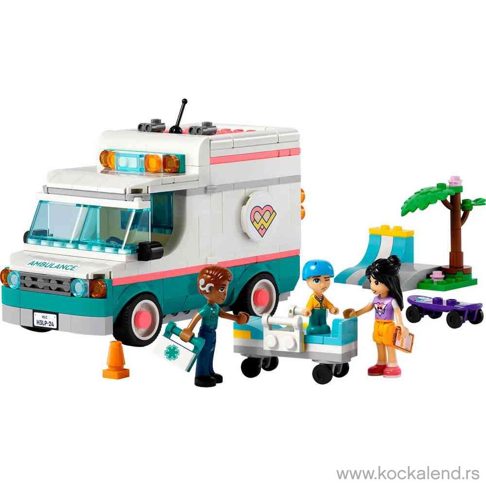 LEGO FRIENDS AMBULANTNO VOZILO BOLNICE MEDENOG GRADA 