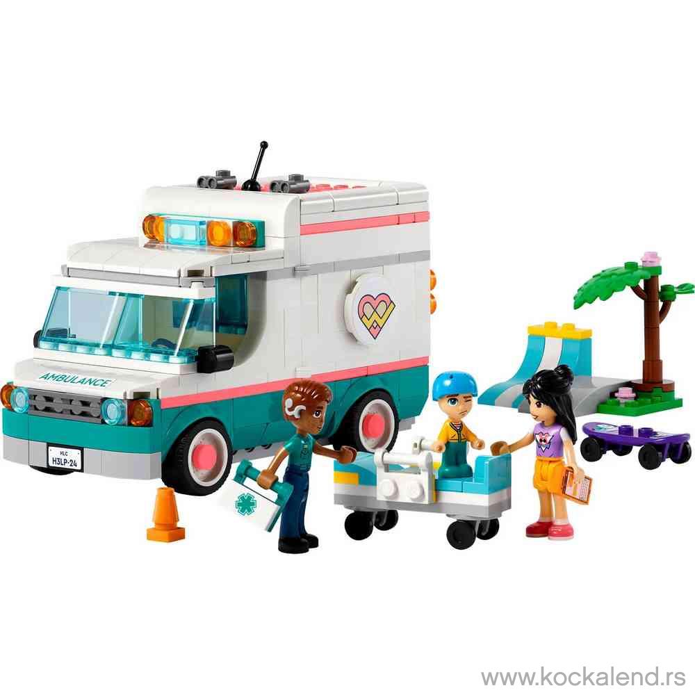 LEGO FRIENDS AMBULANTNO VOZILO BOLNICE MEDENOG GRADA 