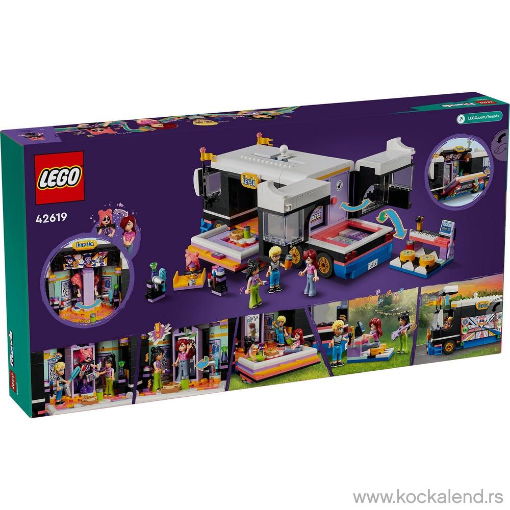 LEGO FRIENDS POP STAR MUSIC TOUR BUS 