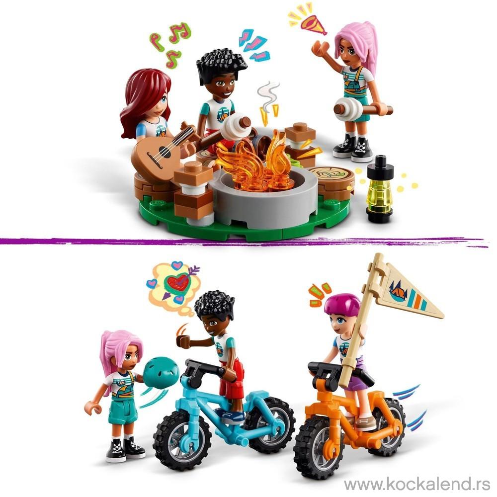 LEGO FRIENDS ADVENTURE CAMP COZY CABINS