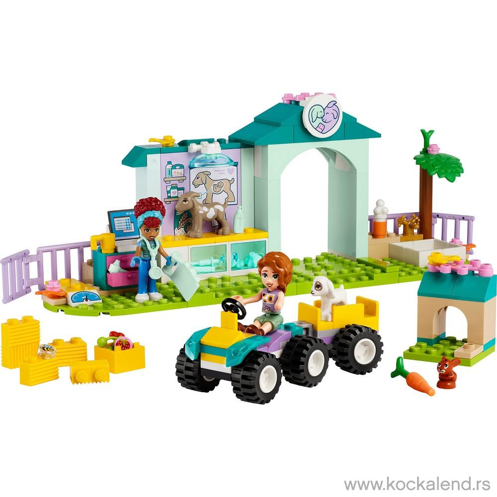 LEGO FRIENDS FARM ANIMAL VET CLINIC 