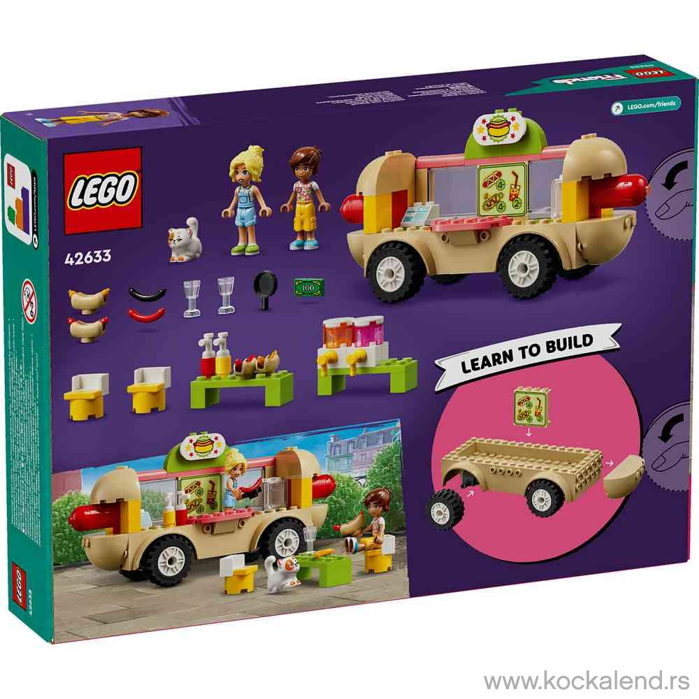 LEGO FRIENDS HOT DOG FOOD TRUCK 