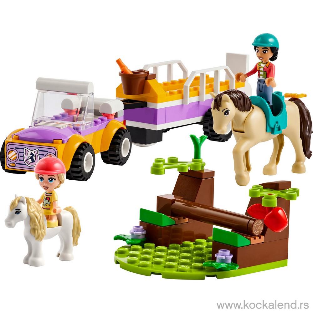 LEGO FRIENDS HORSE AND PONY TRAILER 