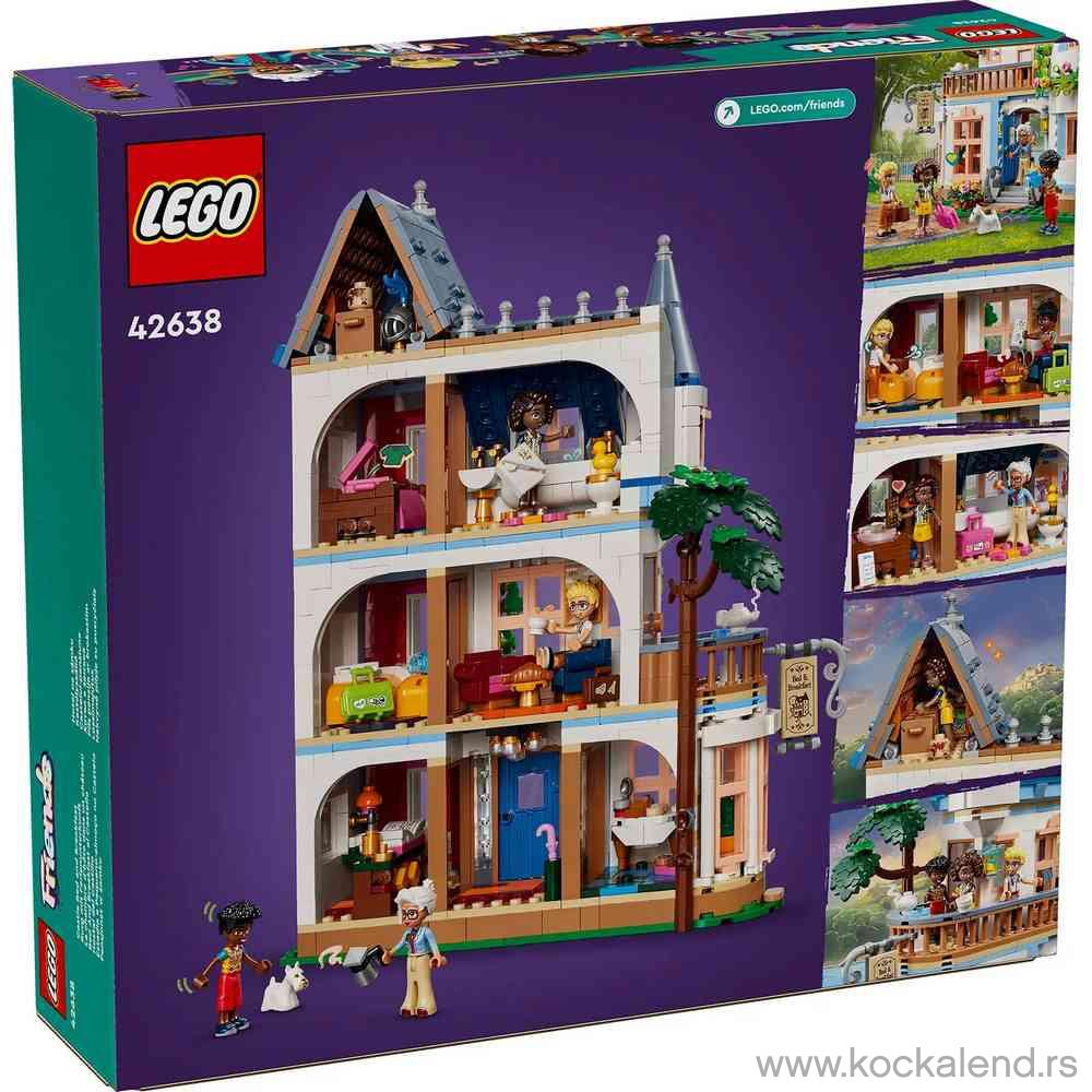 LEGO FRIENDS CASTLE BED AND BREAKFAST 