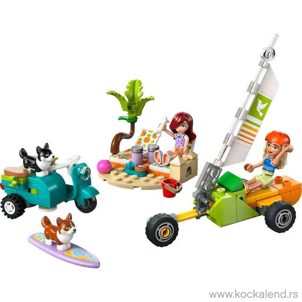 LEGO FRIENDS SURFING DOGS AND SCOOTER ADVENTURE 