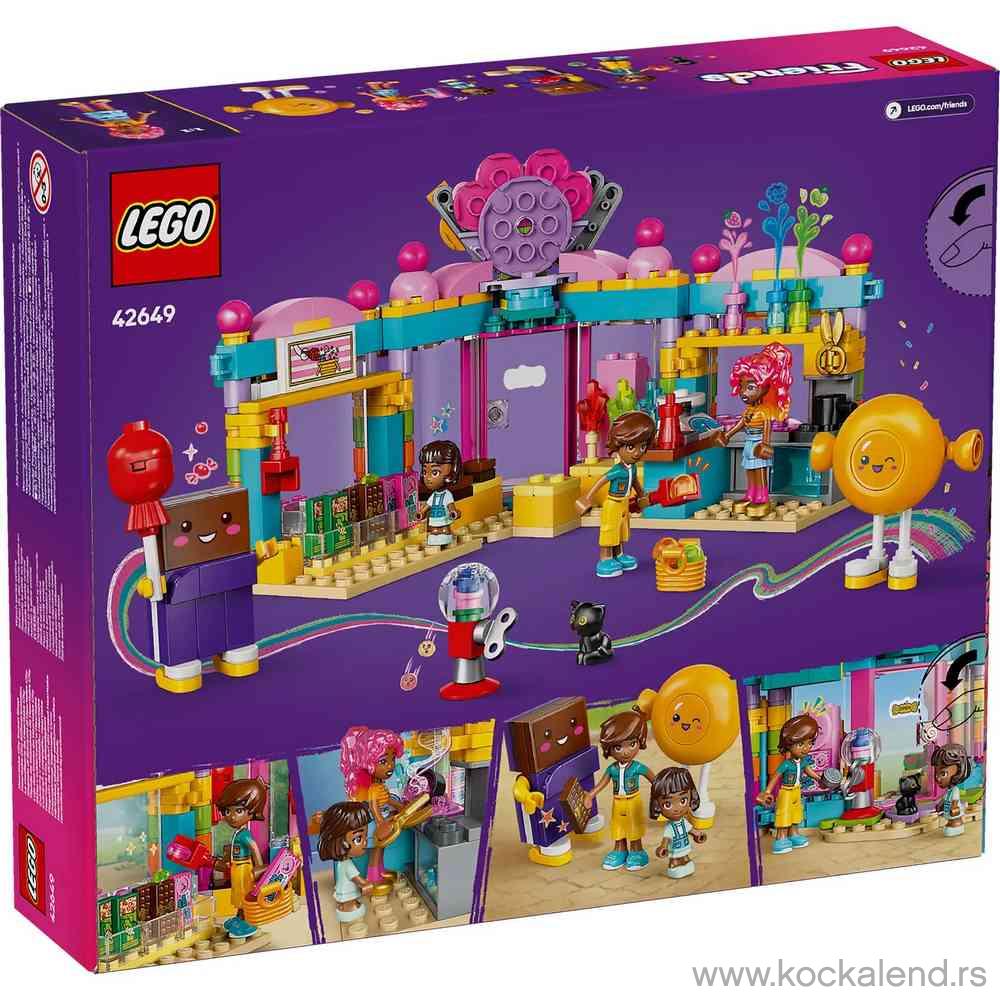 LEGO FRIENDS HEARTLAKE CITY CANDY STORE 