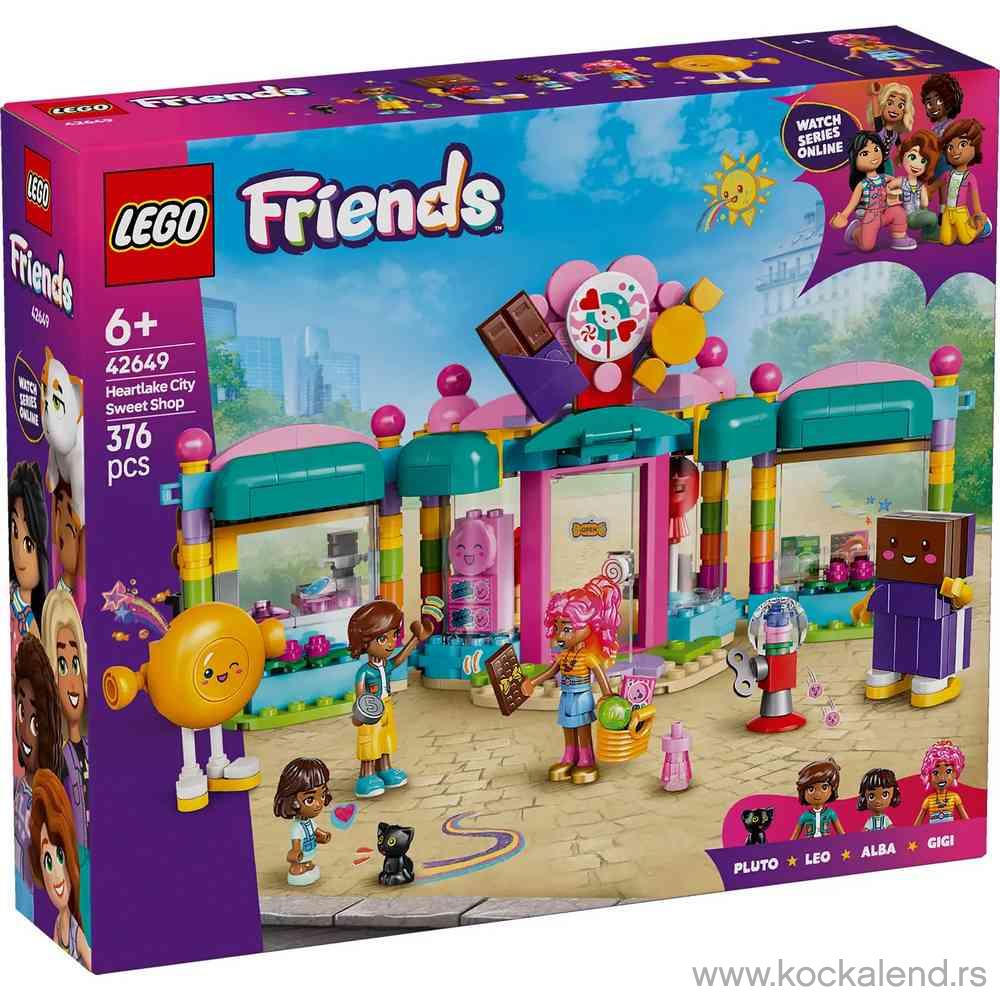 LEGO FRIENDS HEARTLAKE CITY CANDY STORE 
