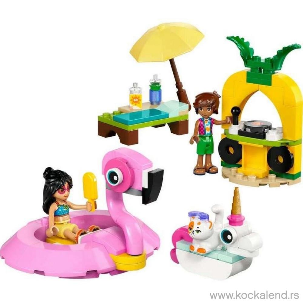LEGO Unicorn & Flamingo Pool Party 