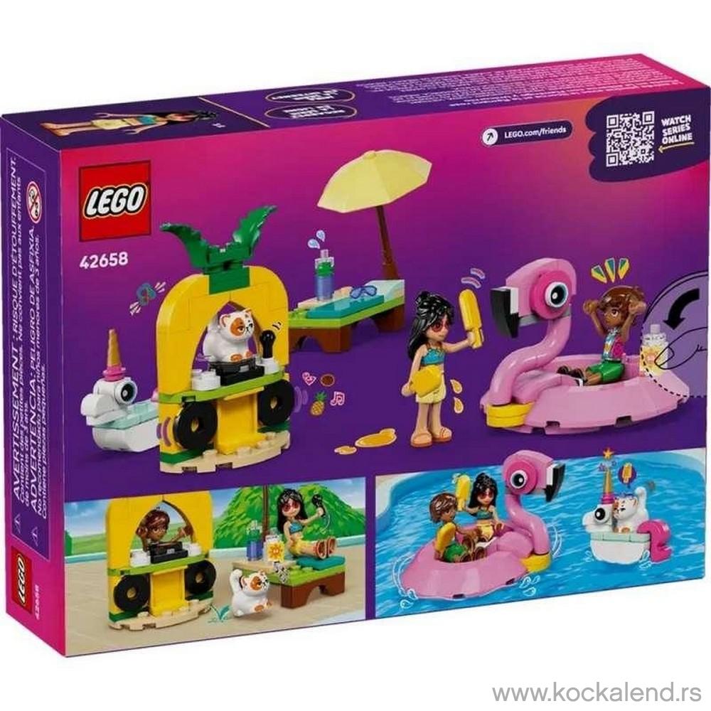 LEGO Unicorn & Flamingo Pool Party 