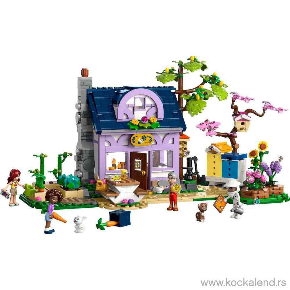 LEGO FRIENDS BEEKEEPERS HOUSE AND FLOWER GARDEN