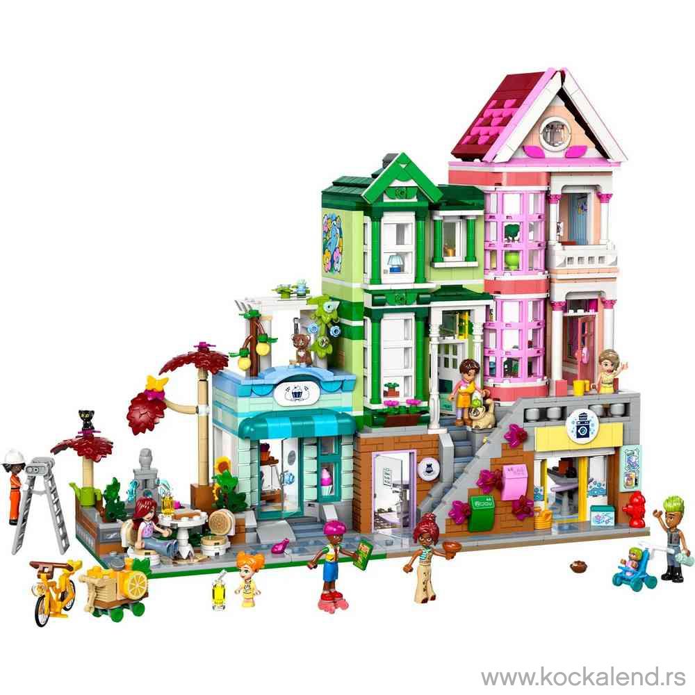 LEGO FRIENDS HEARTLAKE CITY APARTMENTS AND STORES