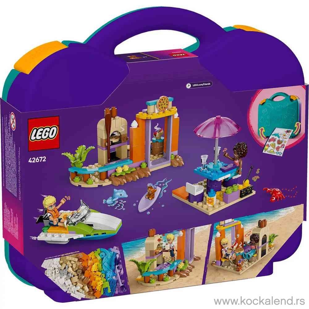 LEGO FRIENDS CREATIVE BEACH AND TRAVEL SUITCASE