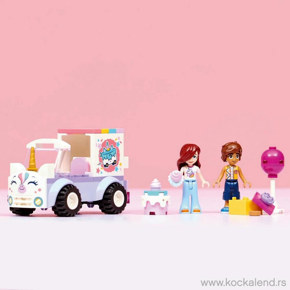 LEGO FRIENDS UNICORN CAKE DELIVERY CAR 