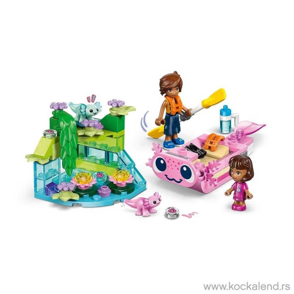 LEGO FRIENDS AXOLOTL ADVENTURE BOAT 