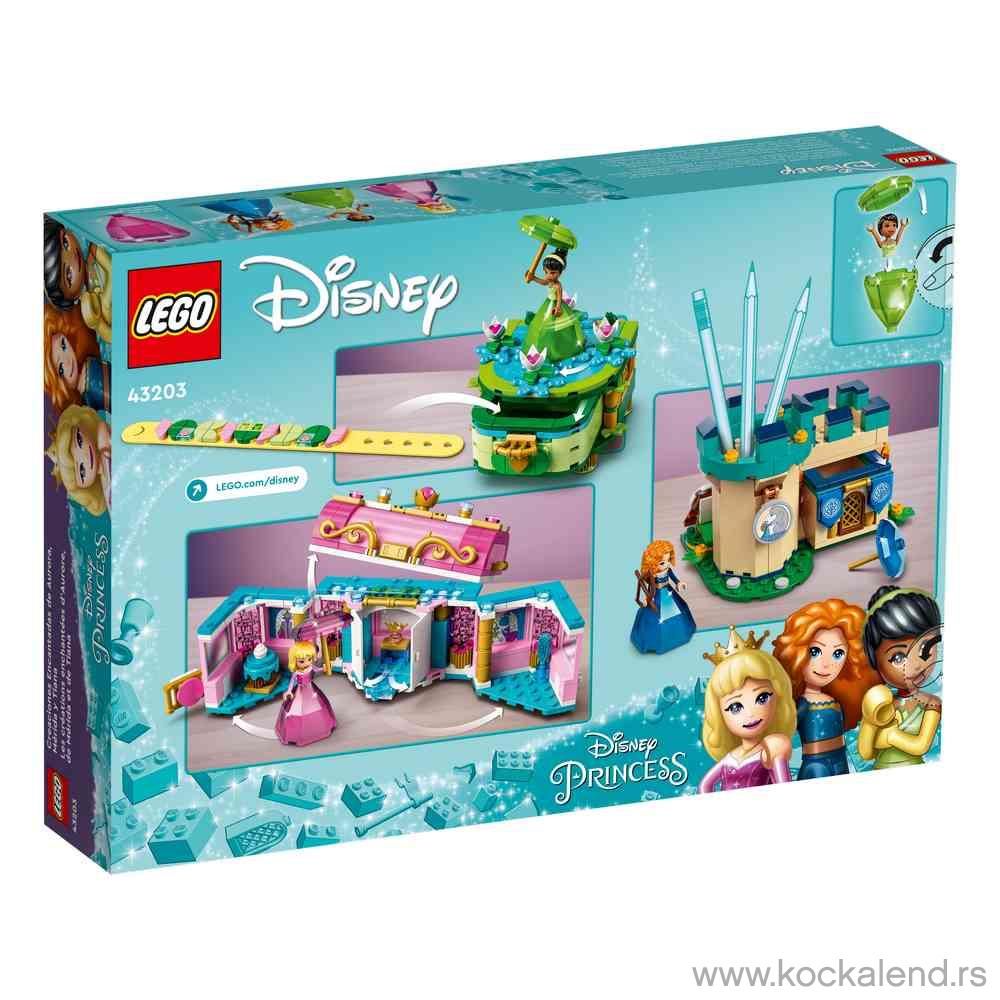 LEGO DISNEY PRINCESS AURORA, MERIDA AND TIANA 