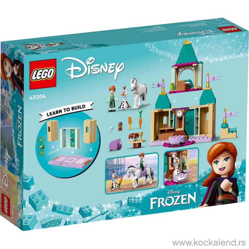 LEGO DISNEY PRINCESS ANNA AND OLAFS CASTLE FUN 