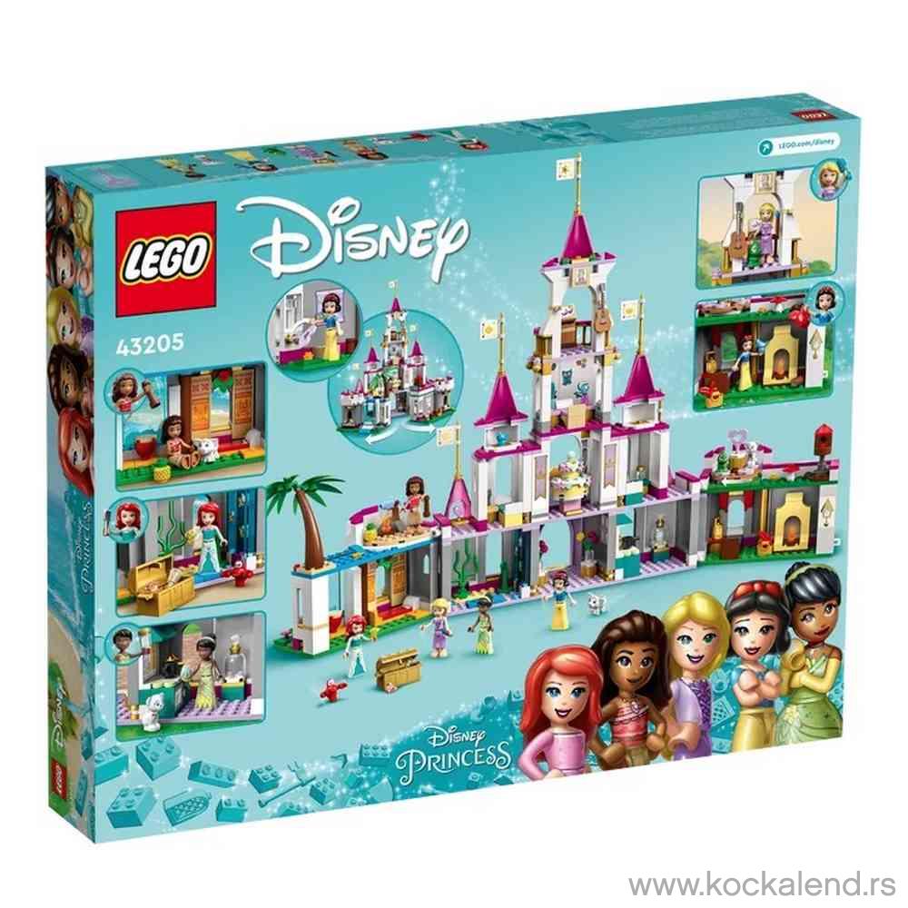 LEGO DISNEY PRINCESS ULTIMATE ADVENTURE CASTLE 