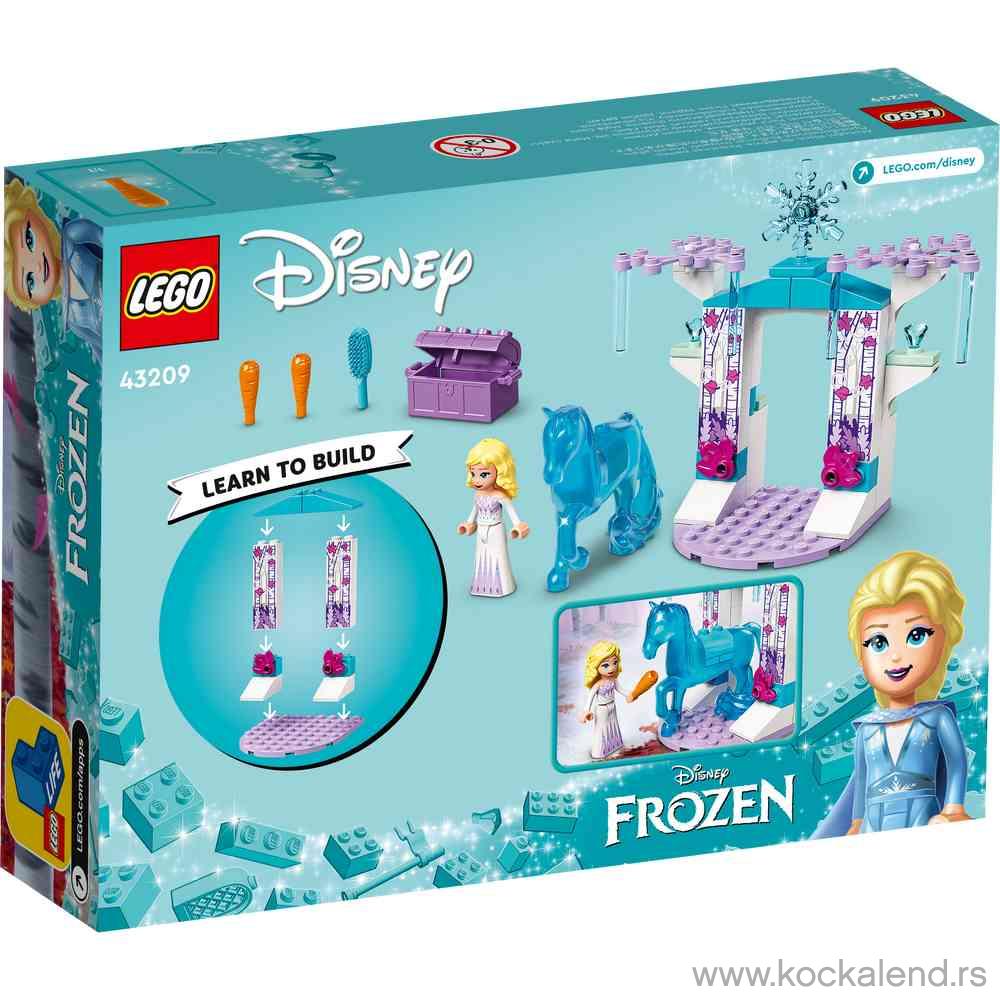 LEGO DISNEY PRINCESS ELSA AND THE NOKK S ICE STABLE 