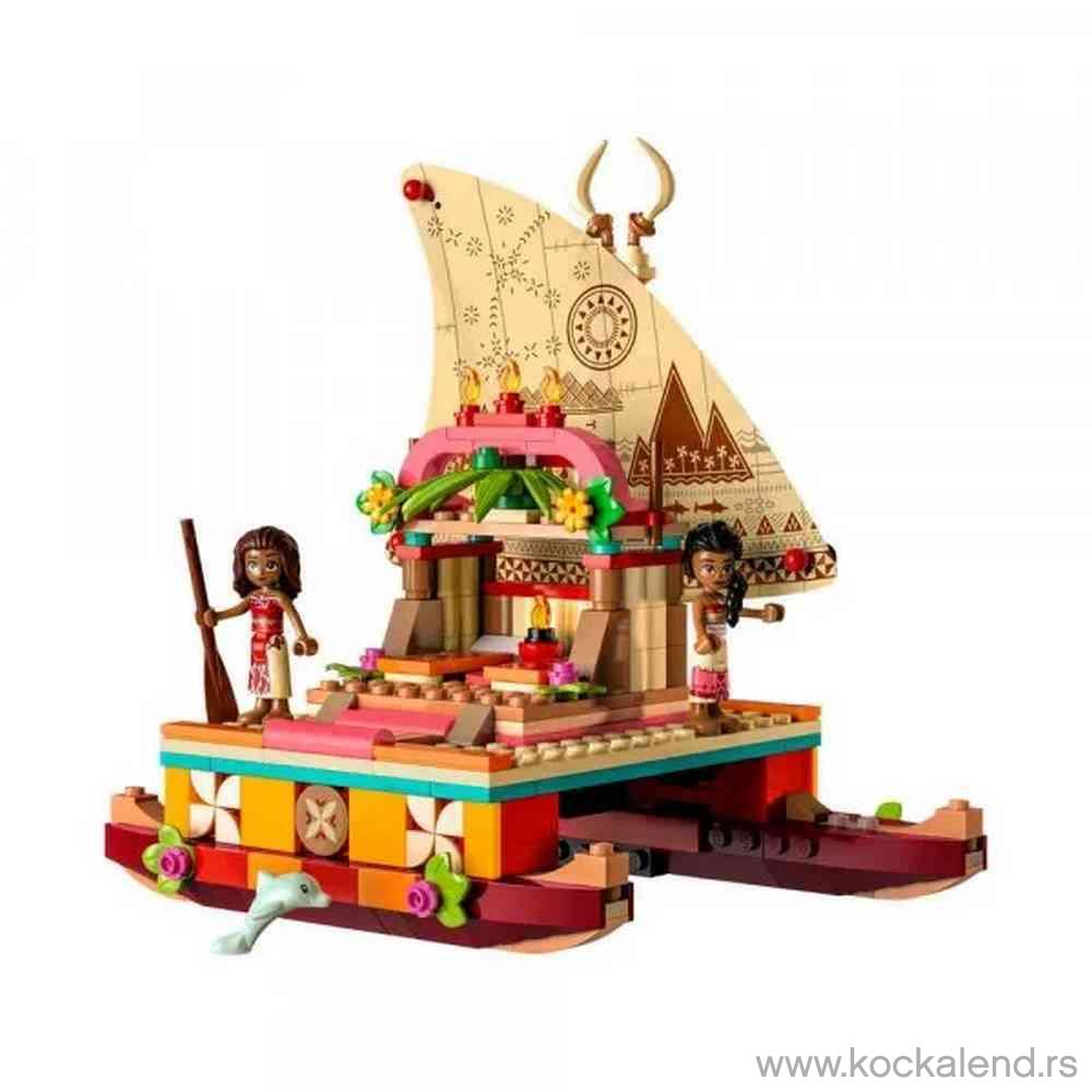 LEGO DISNEY PRINCESS MOANAS WAYFINDING BOAT 