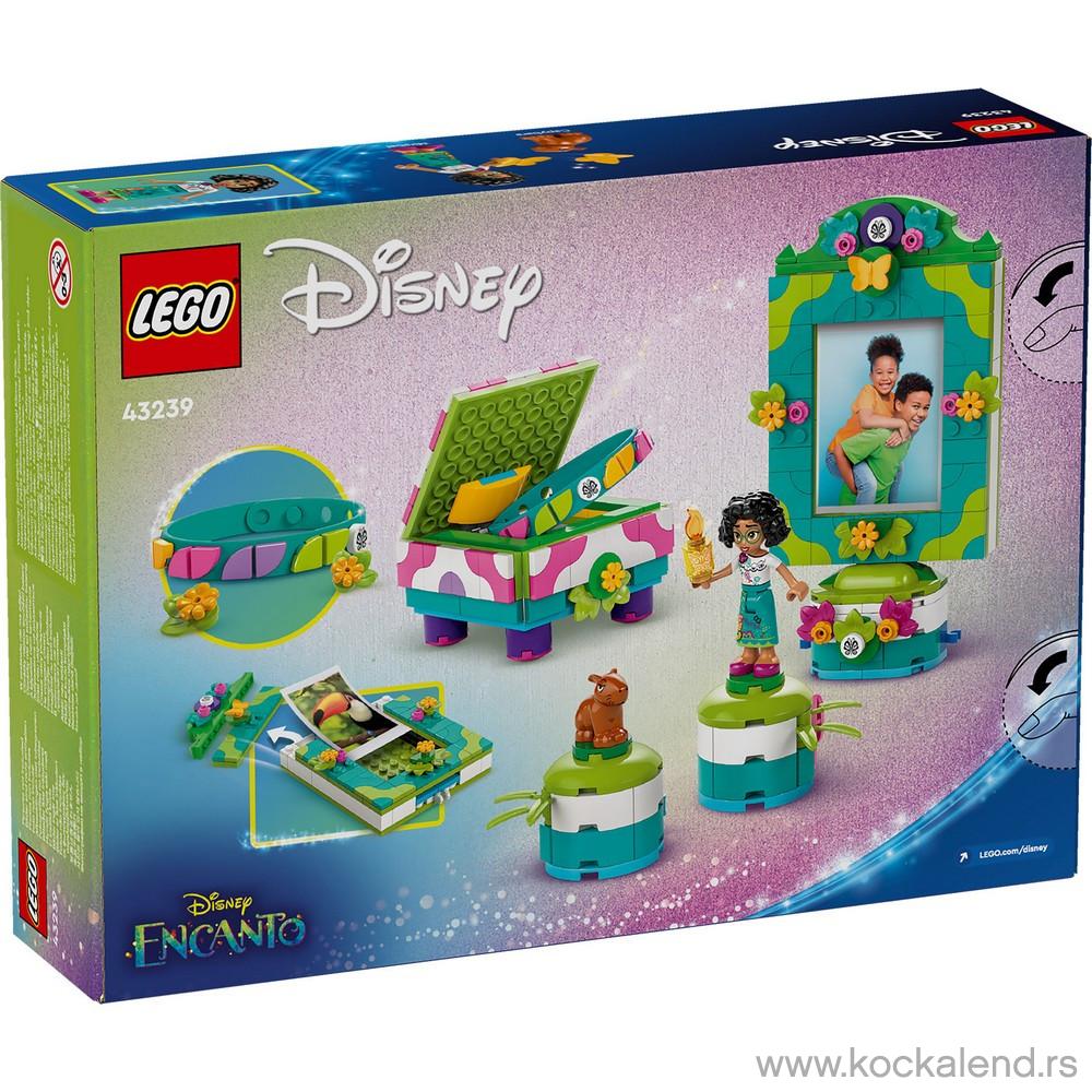 LEGO DISNEY CLASSIC MIRABELS PHOTO FRAME AND JEWELRY BOX