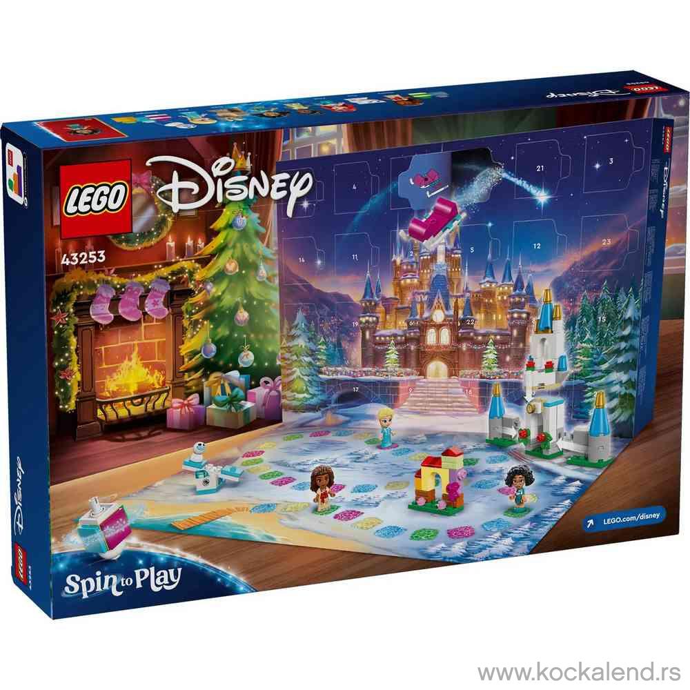 LEGO DISNEY PRINCESS ADVENT CALENDAR 2024
