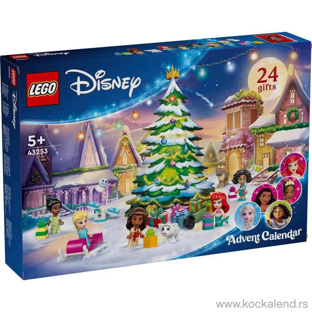 LEGO DISNEY PRINCESS ADVENT CALENDAR 2024