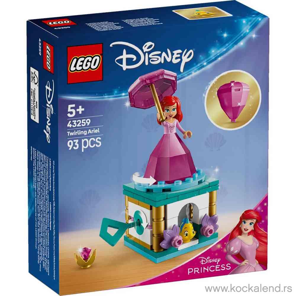 LEGO DISNEY PRINCESS TWIRLING ARIEL 