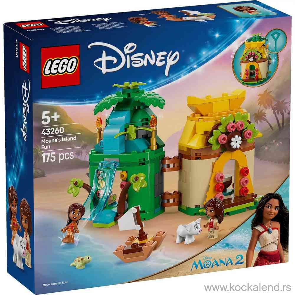 LEGO DISNEY PRINCESS MOANAS ISLAND FUN