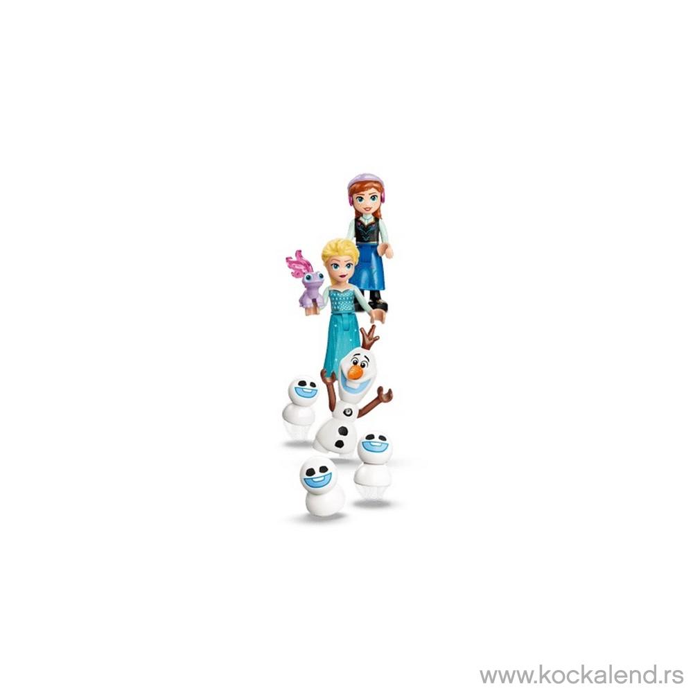 LEGO DISNEY PRINCESS ELZAS ICE CASTLE  AND  SNOW RIDE 