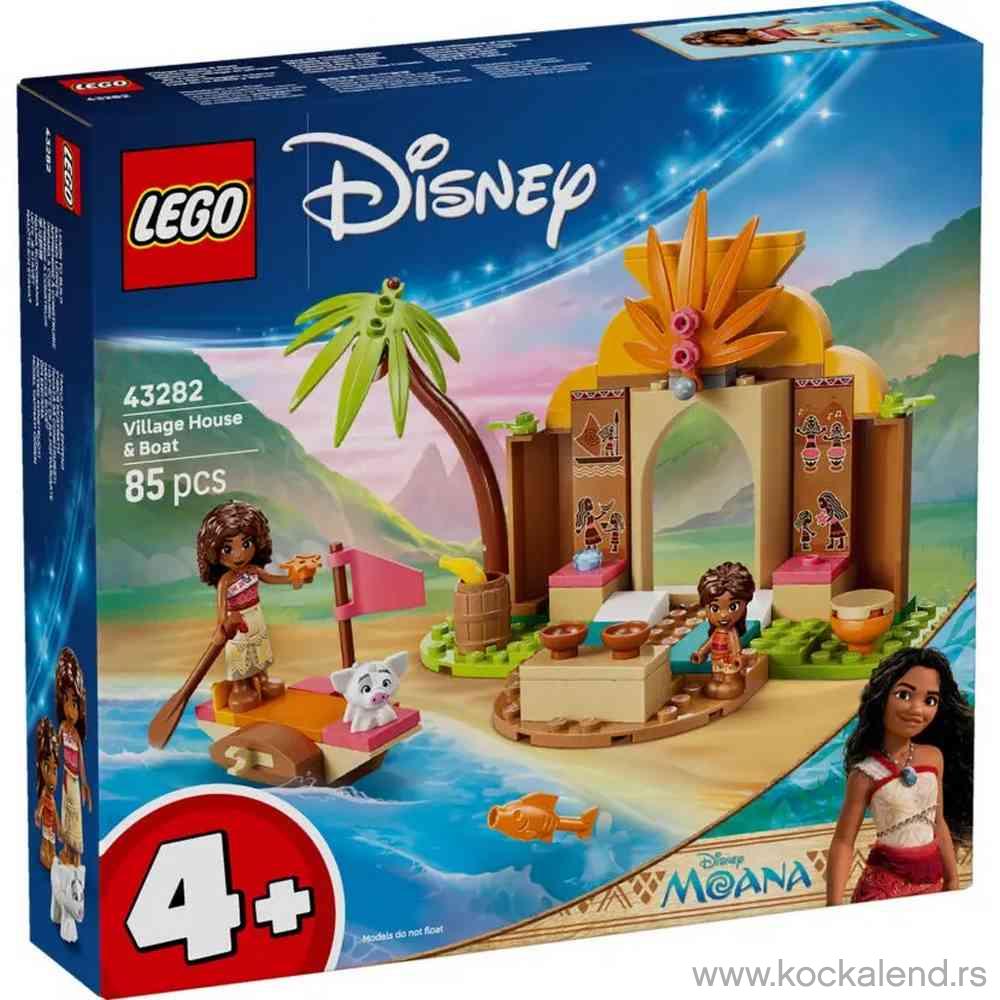 LEGO DISNEY PRINCESS VILLAGE HOUSE˙ AND˙ BOAT 