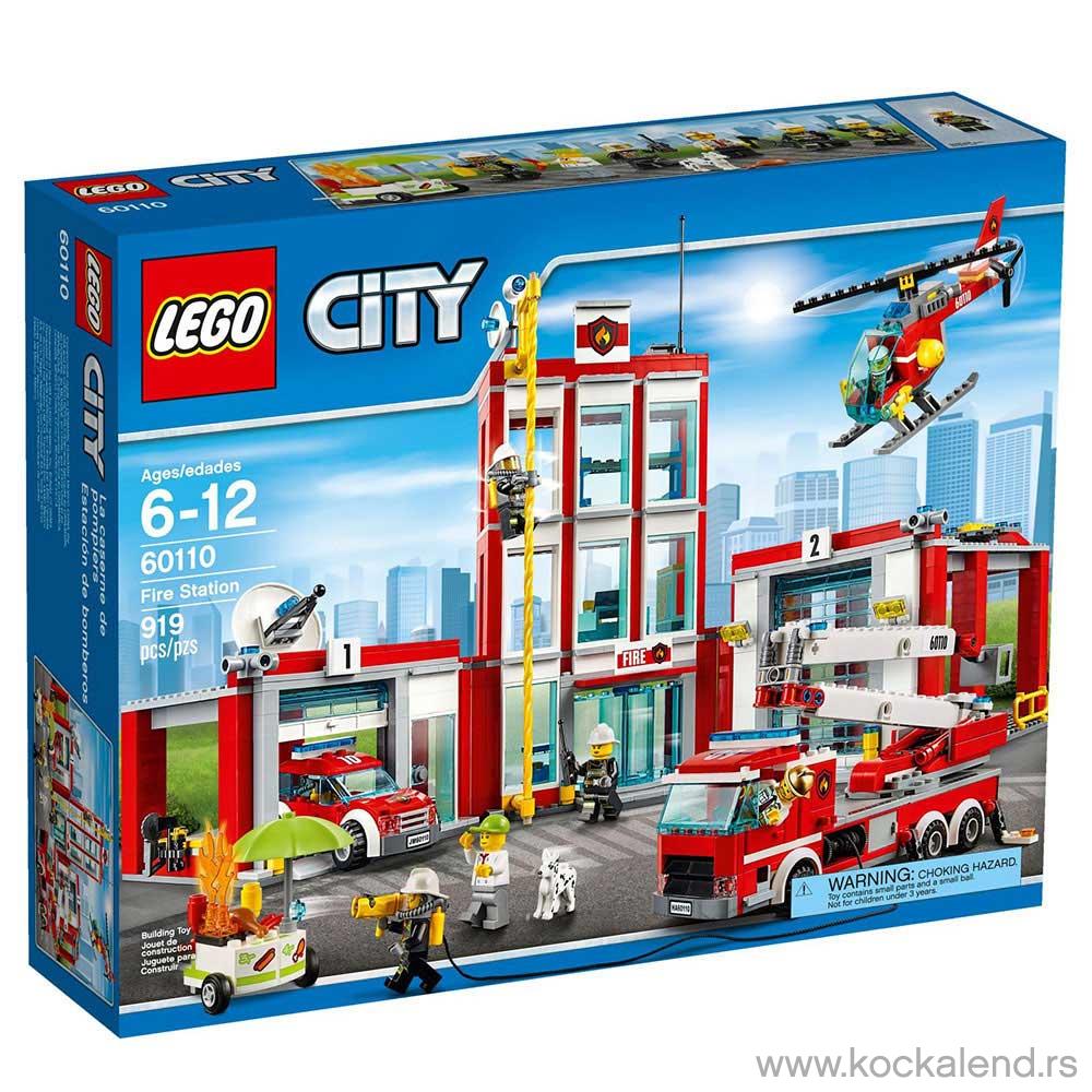 LEGO CITY FIRE STATION 
