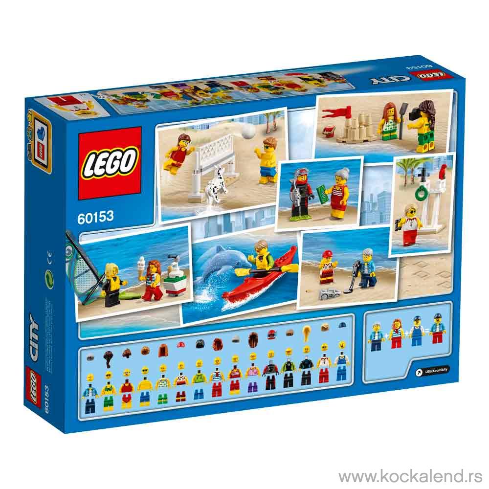 LEGO CITY PEOPLE PACK FUN AT THE BEACH 