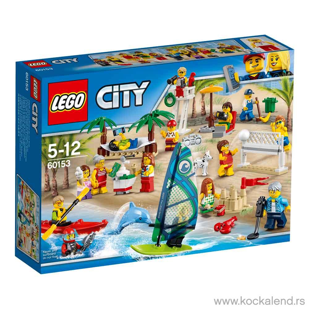 LEGO CITY PEOPLE PACK FUN AT THE BEACH 