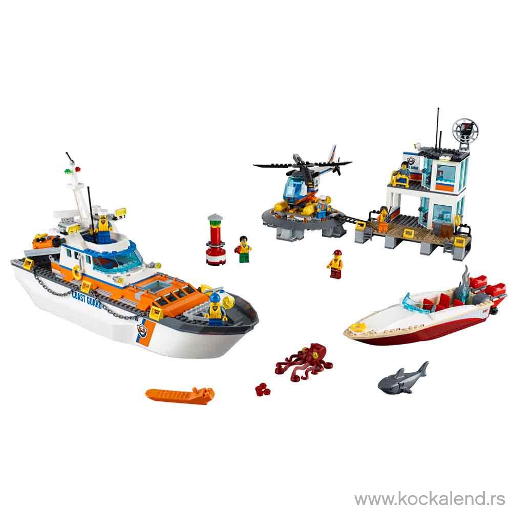 LEGO CITY COAST GUARD HEAD QUARTERS 