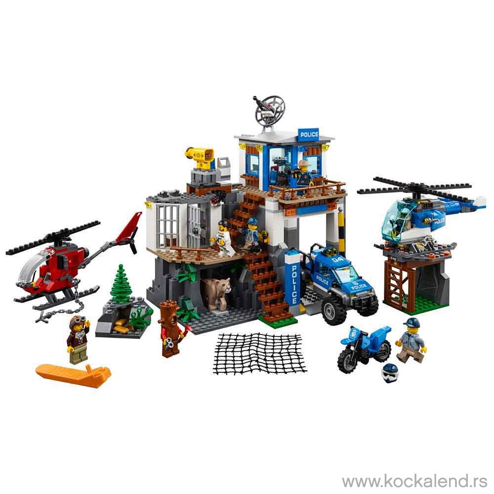 LEGO CITY MOUNTAIN POLICE HEADQUARTERS 