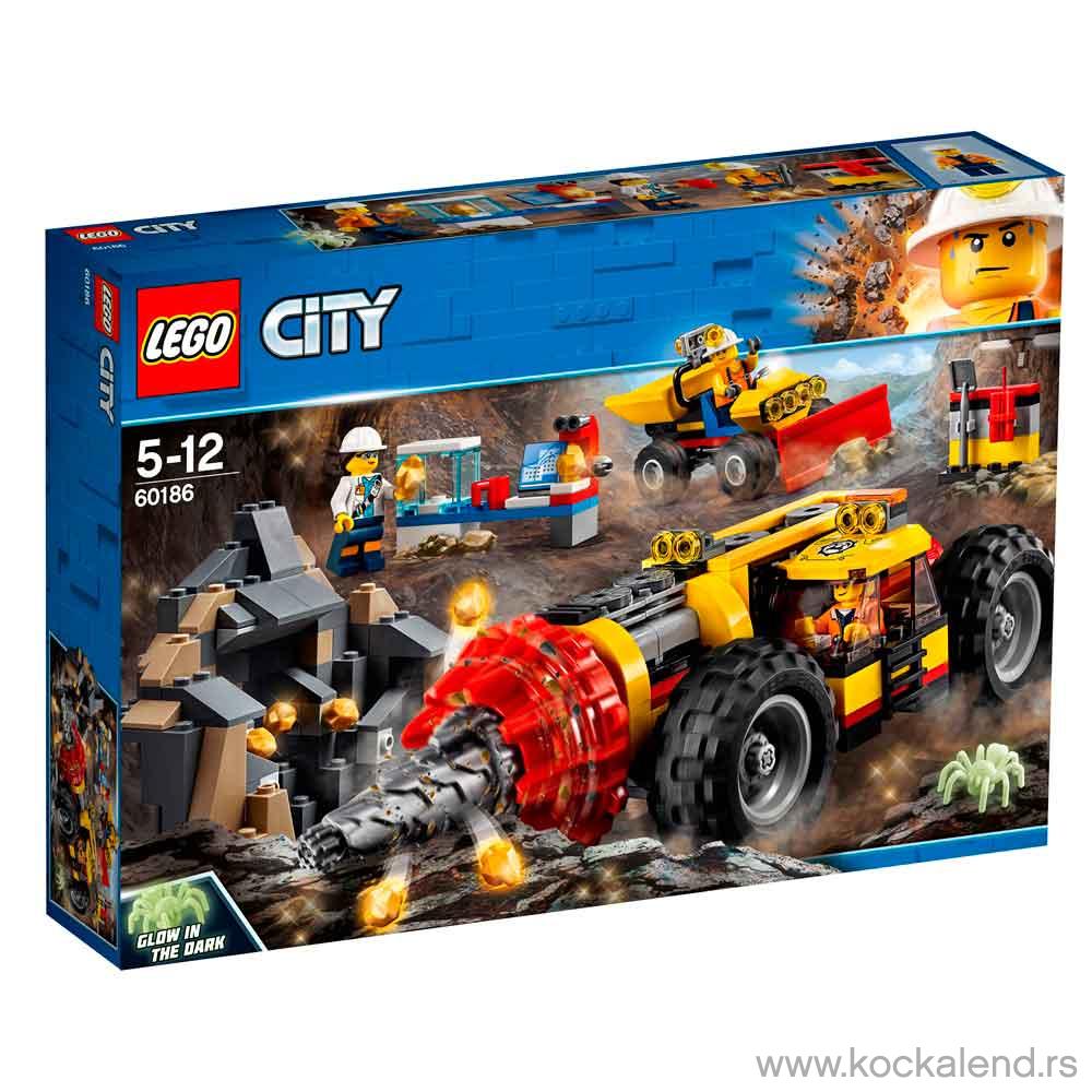 LEGO CITY MINING HEAVY DRILLER 