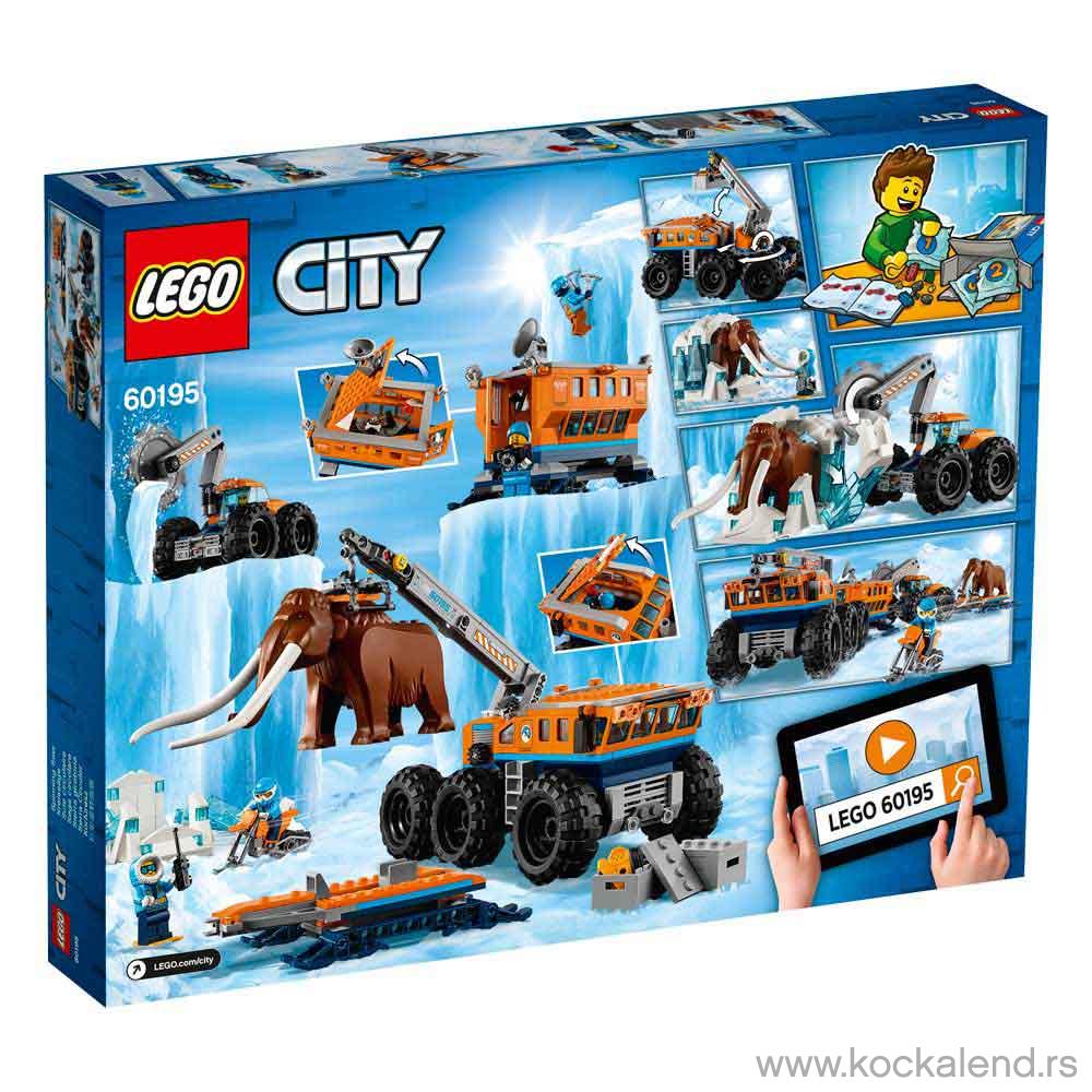 LEGO CITY ARCTIC MOBILE EXPLORATION BASE 