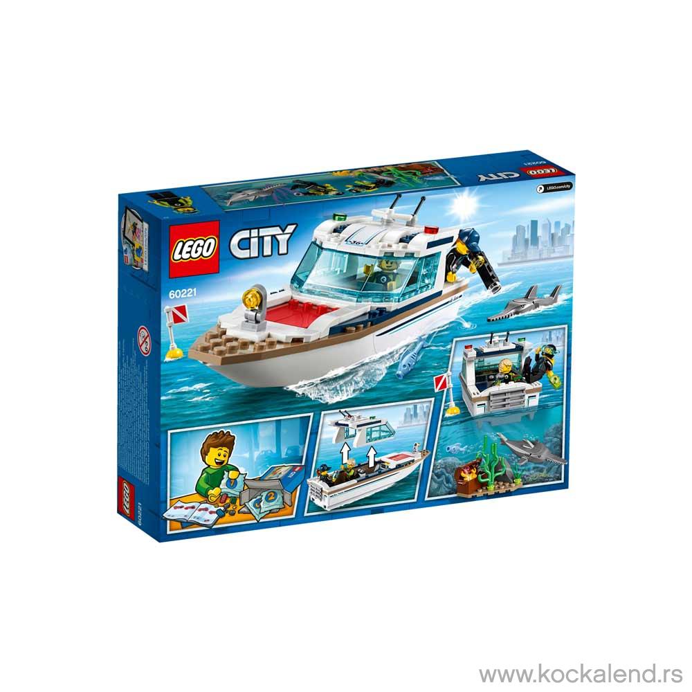 LEGO CITY DIVING YACHT 