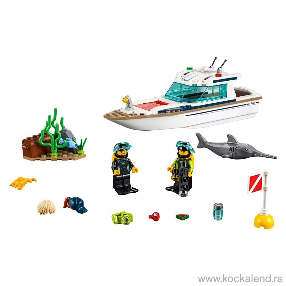 LEGO CITY DIVING YACHT 