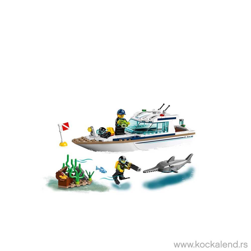LEGO CITY DIVING YACHT 