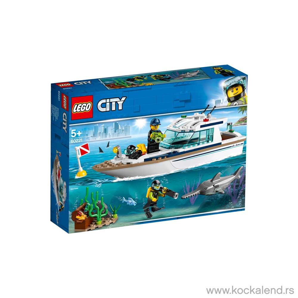 LEGO CITY DIVING YACHT 