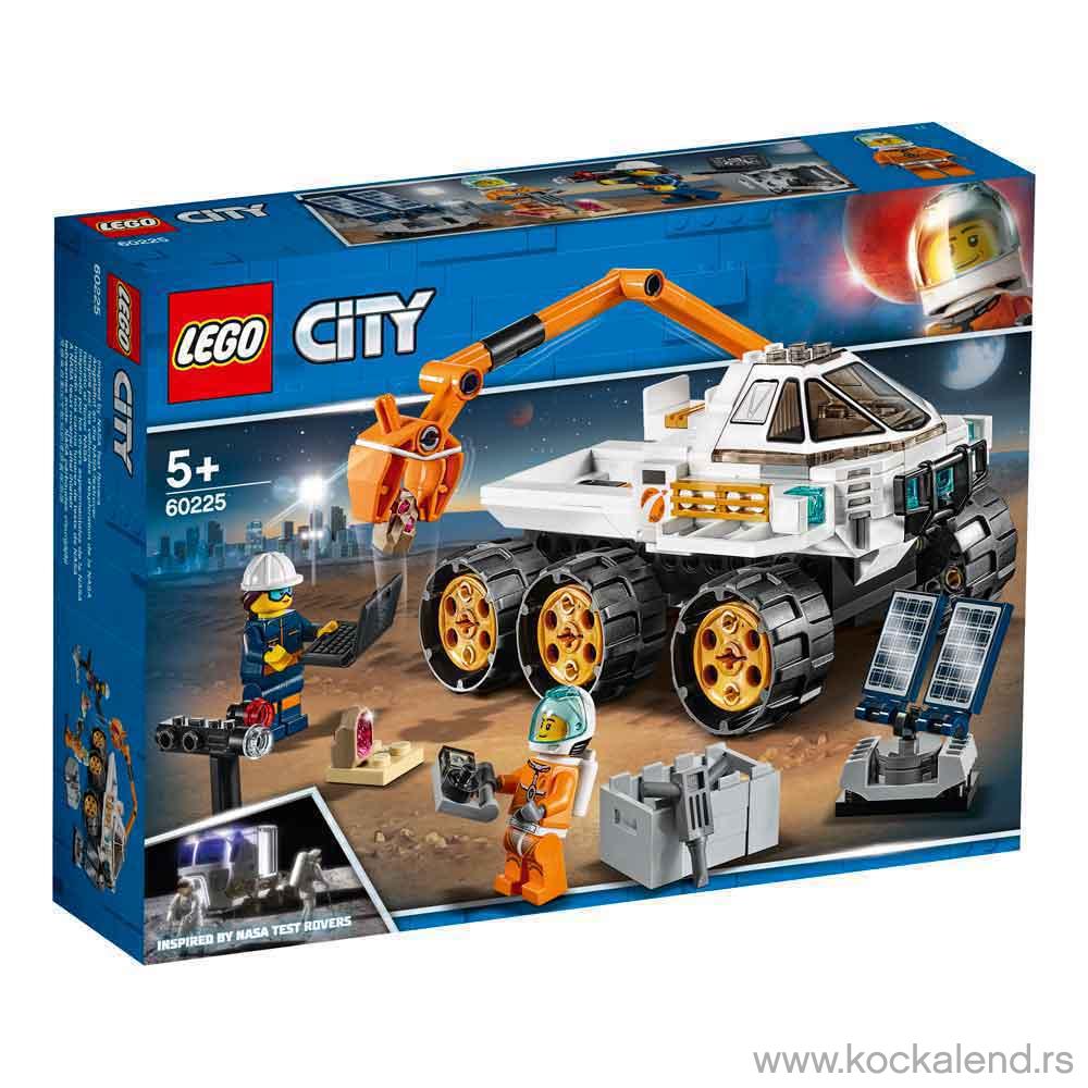 LEGO CITY ROVER TESTING DRIVE 