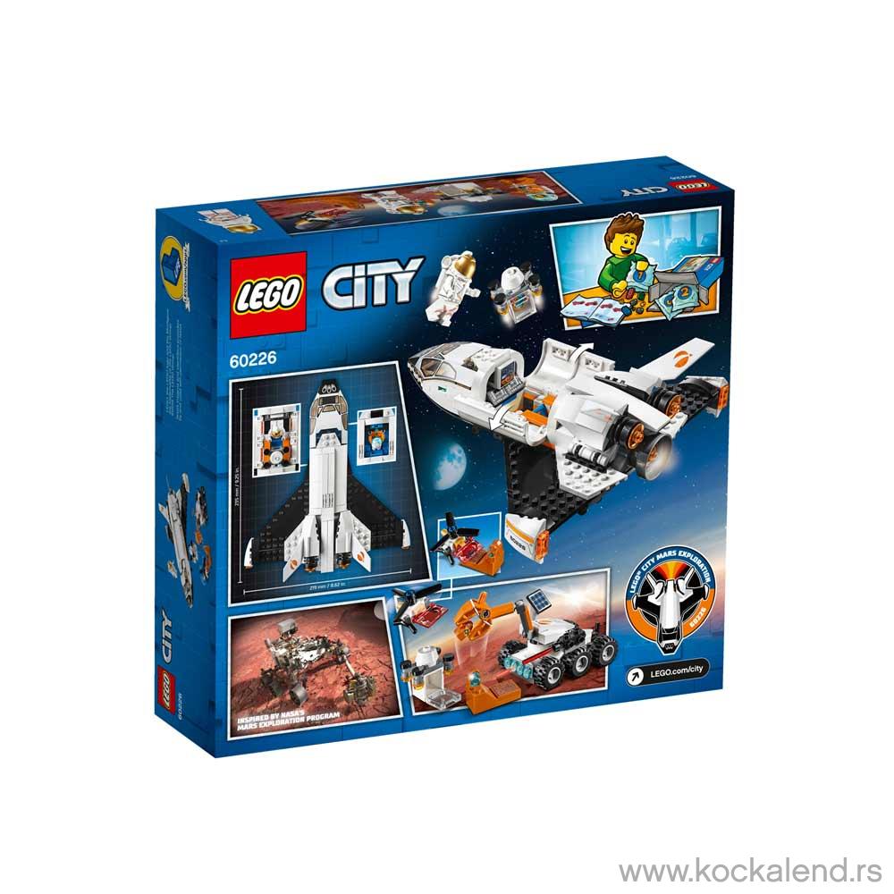 LEGO CITY MARS RESEARCH SHUTTLE 