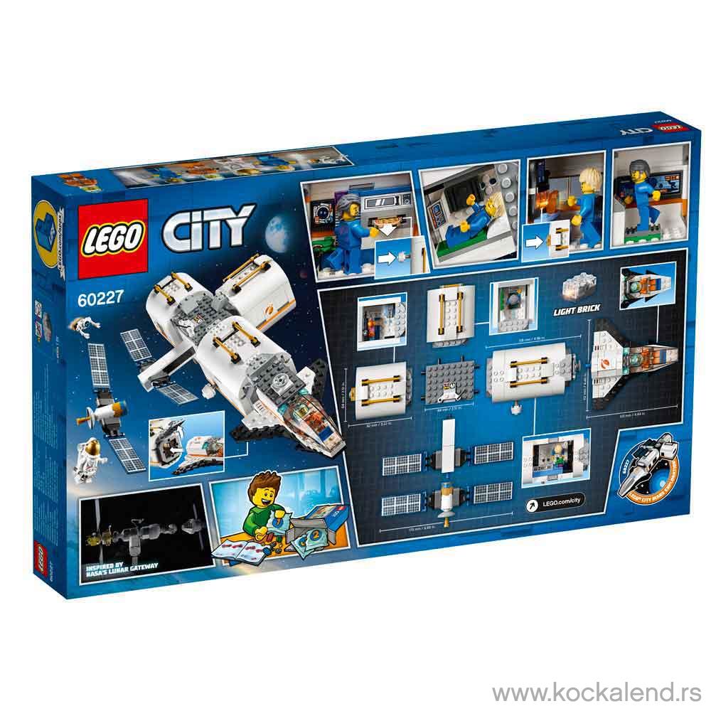 LEGO CITY LUNAR SPACE STATION 