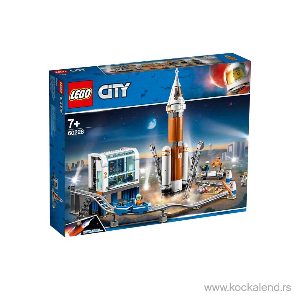 LEGO CITY DEEP SPACE ROCKET AND LAUNCH CONTROL LE60228 Kockalend internet prodavnica