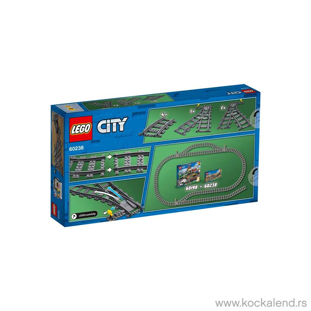 LEGO CITY SWITCH TRACKS 