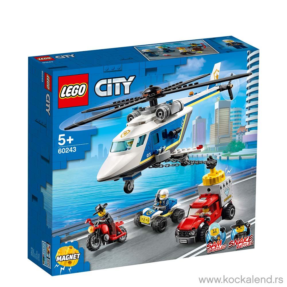 LEGO CITY POLICE  HELICOPTER CHASE 