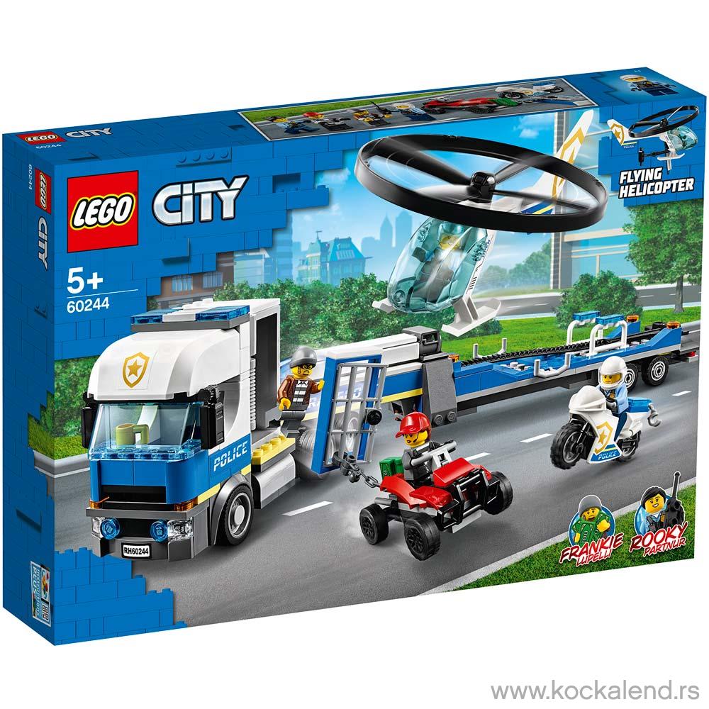 LEGO CITY POLICE HELICOPTER TRANSPORT 