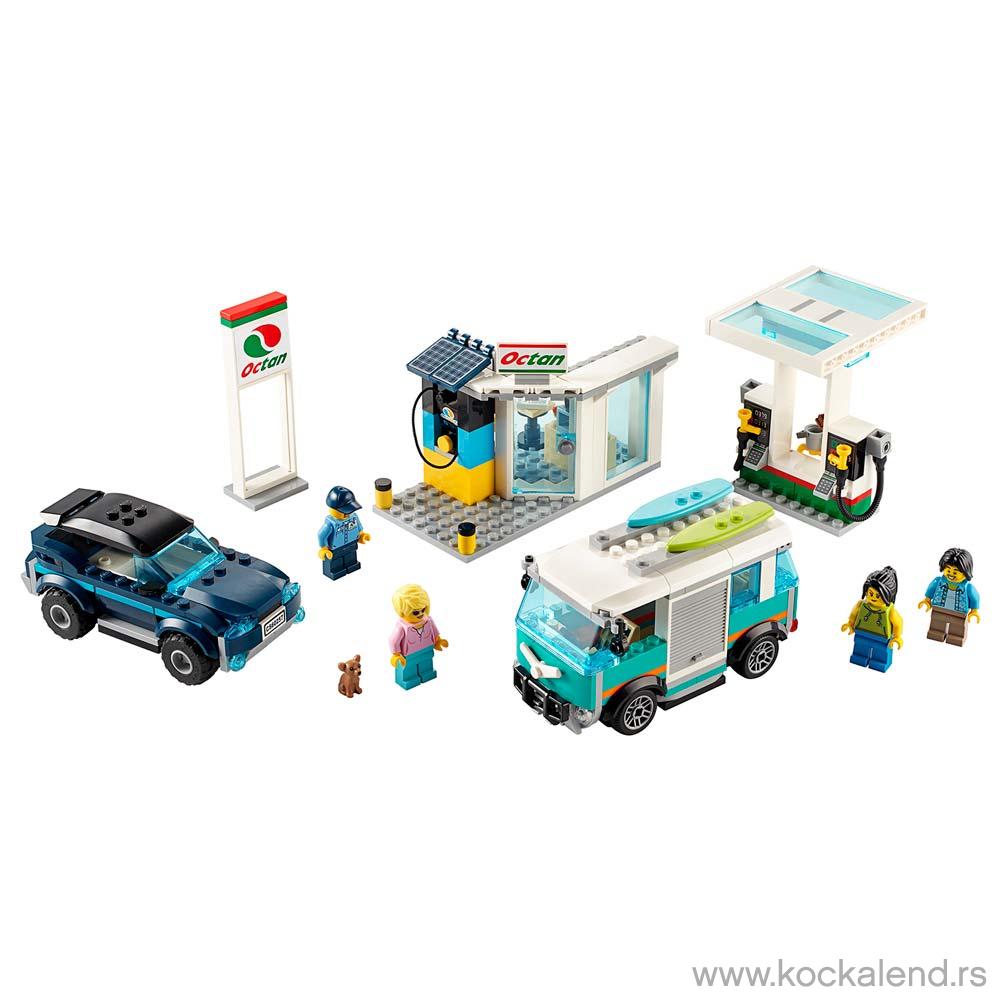 LEGO CITY TURBO WHEELS SERVICE STATION 