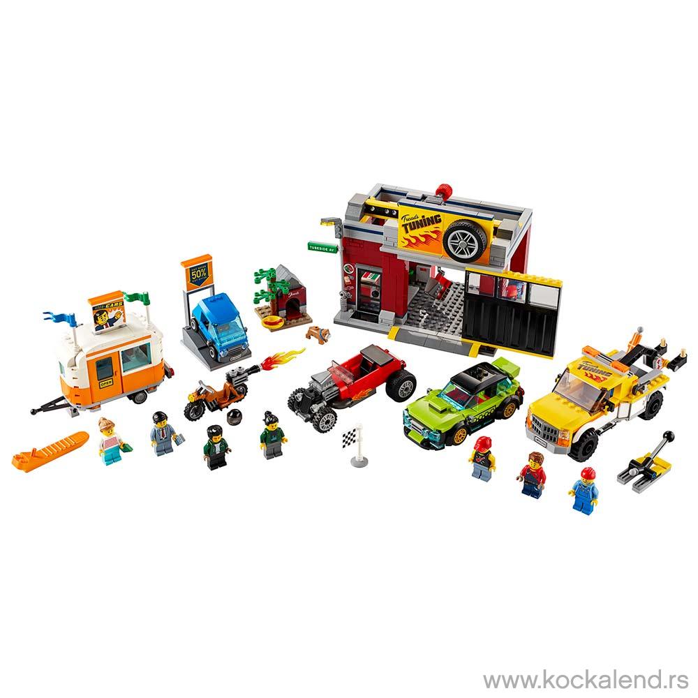 LEGO CITY TURBO WHEELS TUNING WORKSHOP 